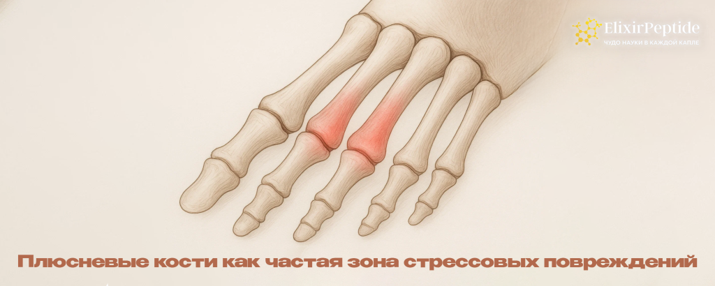 Плюсневые кости как частая зона стрессовых повреждений.png